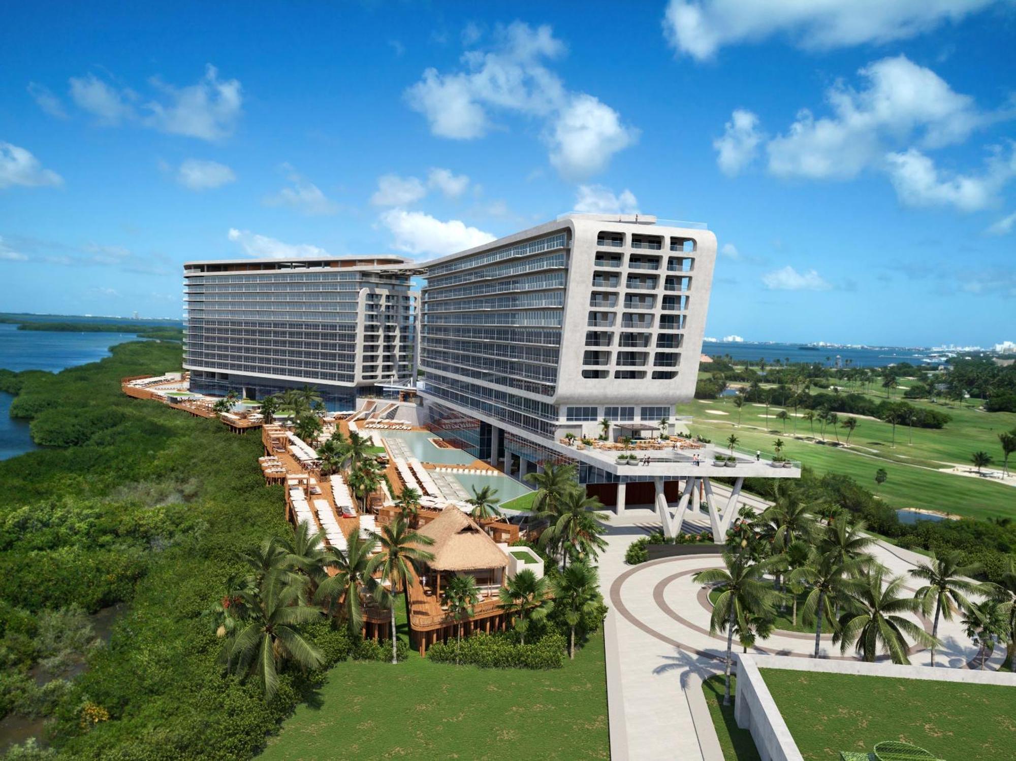 Hyatt Vivid Grand Island Cancun (Adults Only) ภายนอก รูปภาพ